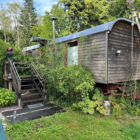 Zirkuswagen Im Gruenen Hotell Quickborn  Exteriör bild